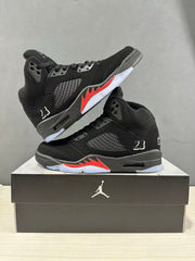 Jordan Air Jordan 5 Retro Black Red High-Top Sneakers