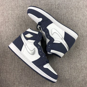Jordan Air Jordan 1 Co.JP High Sneakers White Navy Silver DC1788-100