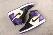 Air Jordan 1 Retro High OG Court Purple Sneakers 555088-501