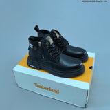 Timberland Lace-Up Ankle Boots with Side Zipper