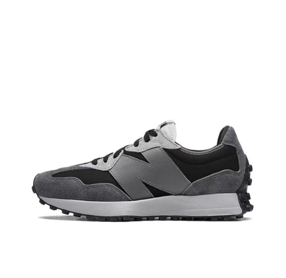 New Balance MS327GRM Sneakers, Grey and Black