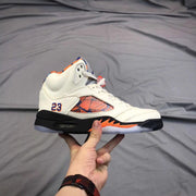 Jordan Air Jordan 5 International Flight White Orange Blue Sneakers