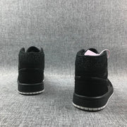 Jordan Air Jordan 1 Mid Black and White Sneakers 554724-001