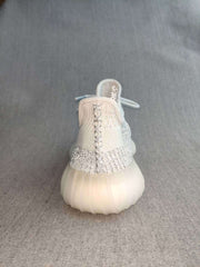 Yeezy Boost 350 V2 Reflective Sneakers in Cream White