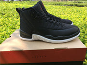Jordan Air Jordan 12 Black Nylon High-Top Sneakers
