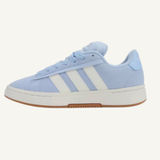 Adidas Womens Blue/White Grand Court Alpha 00's Sneakers, JS5038