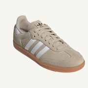 Adidas Originals Men's Khaki/White/Gum Samba OG Sneakers, KK2272