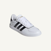 Adidas Women's White/Black Breaknet Sleek Sneakers, IH5426
