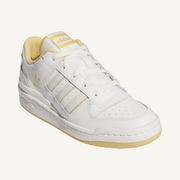 Adidas Originals Men's White Oat Forum Low CL Sneakers, IG3783 (No Box)