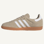 Adidas Originals Men's Khaki/White/Gum Samba OG Sneakers, KK2272