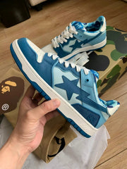 A BATHING APE BAPE SK8 Sta Sneakers Blue