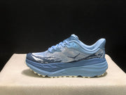 HOKA Stinson 7 Trail Running Shoes, Blue Pattern