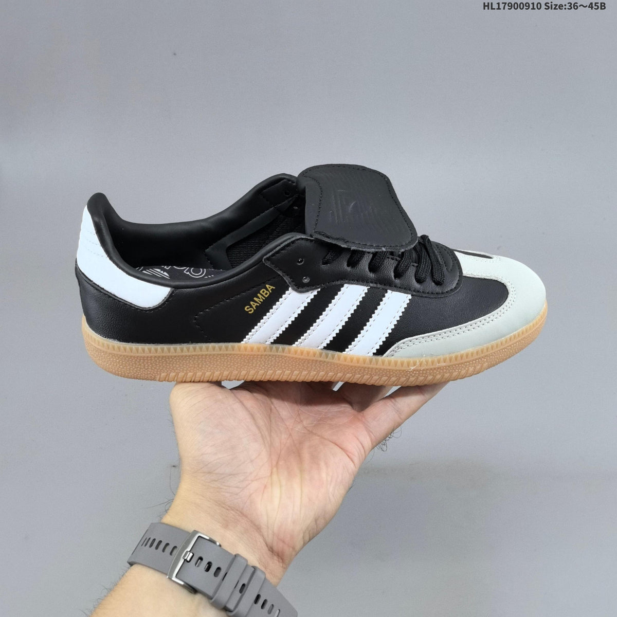 Adidas Samba Low-Top Sneakers Black White Gum IG2010