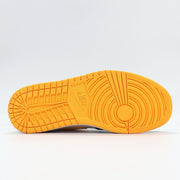 Jordan 1 High Black Yellow White Sneakers CV5276-107