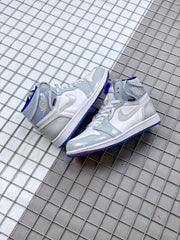 Jordan Air Jordan 1 High Zoom R2T Sneakers White Grey Blue