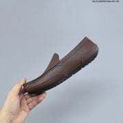 ECCO Men's Leather Slip-On Loafers in Black or Brown
