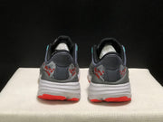 HOKA Stinson 7 Trail Running Shoes Gray Red
