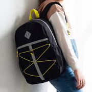 17" Wholesale Bungee Backpacks in 6 Colors with Side Pockets - Bulk Case of 24 Bookbags
