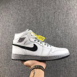 Air Jordan 1 Retro High OG White Grey Dot Sneakers