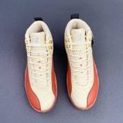 Jordan 12 Retro Eastside Golf Sneakers Cream Brown DV1758-108