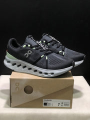 On Cloudsurfer Running Shoes in Iron Black