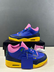 Jordan Air Jordan 3 OG Brasil Blue Pink Yellow IV4871-400