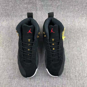 Jordan Air Jordan 12 Black Gold Sneakers 130690-017