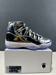 Jordan Air Jordan 11 Retro Silver High-Top Sneakers CT8012-730