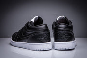 Jordan Air Jordan 1 Low Black and White Sneakers