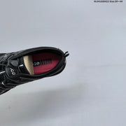 ECCO Black Mesh Lace-Up Casual Sneakers