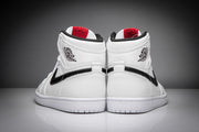 Air Jordan 1 High White and Black Sneakers