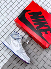 Jordan Air Jordan 1 High Zoom R2T Sneakers White Grey Blue