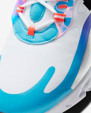 Nike Air Max 270 React Sneakers White Blue Orange DC0833-101