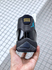 Jordan Air Jordan 11 Retro Gamma Black Sneakers 378037-006