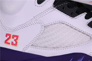 Air Jordan 5 Alternate Bel-Air Sneakers White Purple DB3335-100