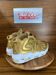 Nike Air More Uptempo Supreme Suptempo Gold