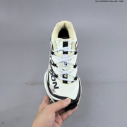 MM6 Maison Margiela x Salomon XT-4 Sneakers, White and Black