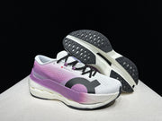 On Cloudboom Max White Purple Running Sneakers