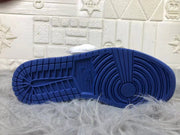 Jordan AJ1 High Black Blue Sneakers 555088-404
