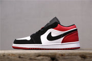 Jordan Air Jordan 1 Low Black Toe Sneakers 553558-116