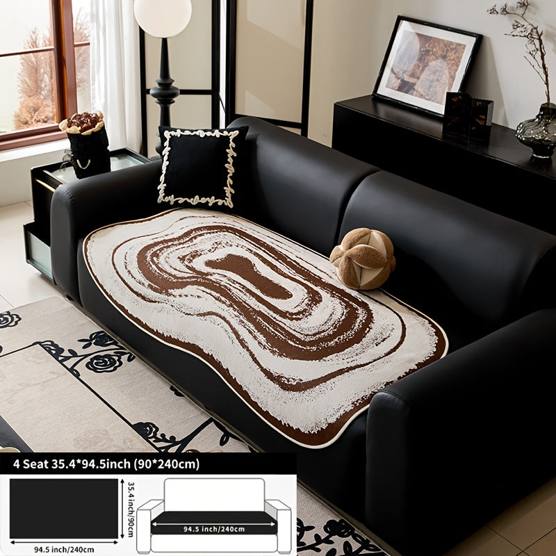 Luxury Spiral Sofa Cushion | Versatile, Easy-to-Clean Polyester Cover, Suitable for Various Sofa Types, Protects from Pet Scratches and Drawings