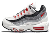 Nike Air Max 95 Sneakers White Grey Red