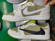 Jordan 1 Low Golf Travis Scott FZ3124-200 Olive