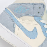 Jordan 1 Mid SE Paris Blue Sneakers DA4666-100
