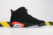 Jordan Air Jordan 6 Infrared Black Red High-Top Sneakers