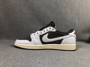 Travis Scott x Air Jordan 1 Low Sneakers White Brown