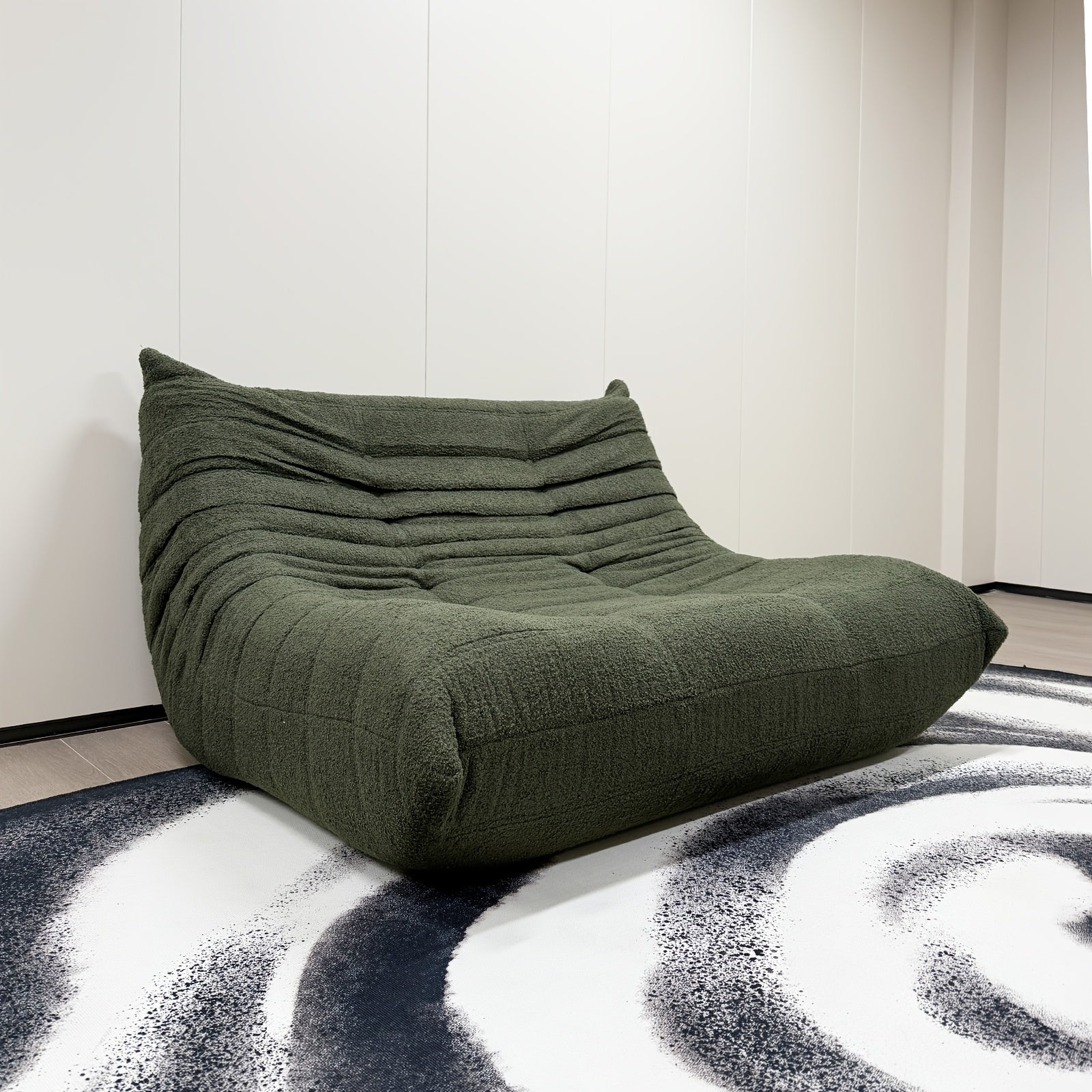 Bean Bag Chair, Family Corner Chair, Sofa, Fireplace Chair, Lazy Sofa, Compressed Sponge Sofa, Floor Single Leisure Chair, Sofa Bed, Suitable For Various Occasions In Hall, Office, Bedroom, Apartment