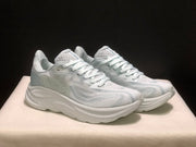 HOKA Clifton 10 White Running Shoes