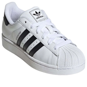 Adidas Originals Women's White/Black Superstar II Sneakers, JH7032
