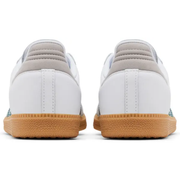 Adidas Originals Women's White/Green Samba OG Sneakers,  JI2724 (No Box)